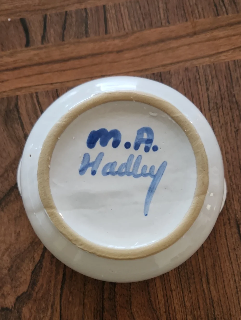 Vintage M.A. Hadley Pottery Ramekin